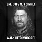 Image produit T-shirt Boromir On ne marche pas simplement dans Mordor - Le Seigneur des Anneaux