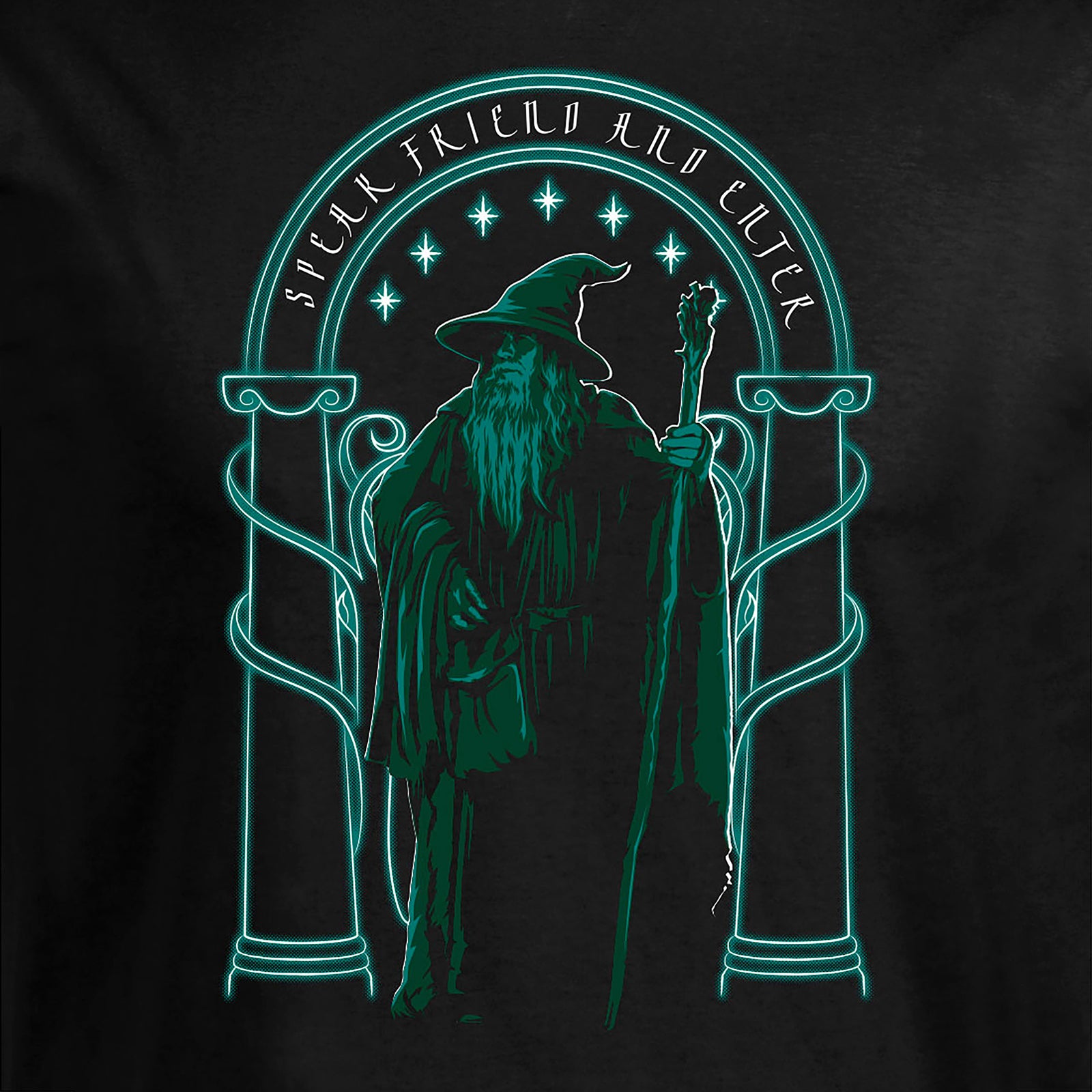 Image produit T-shirt Gandalf Portes de Durin - Seigneur des Anneaux