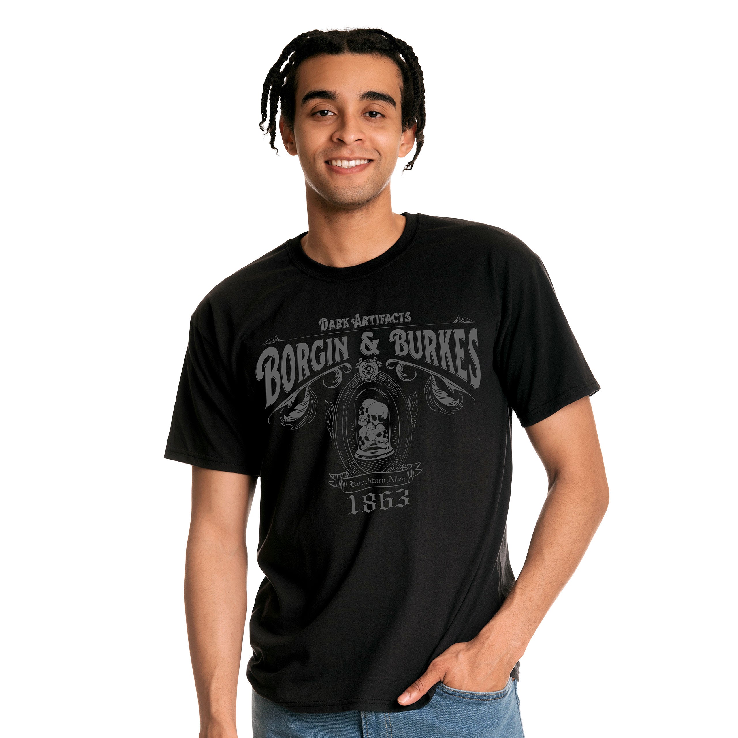 Image produit T-shirt noir Borgin and Burkes - Harry Potter