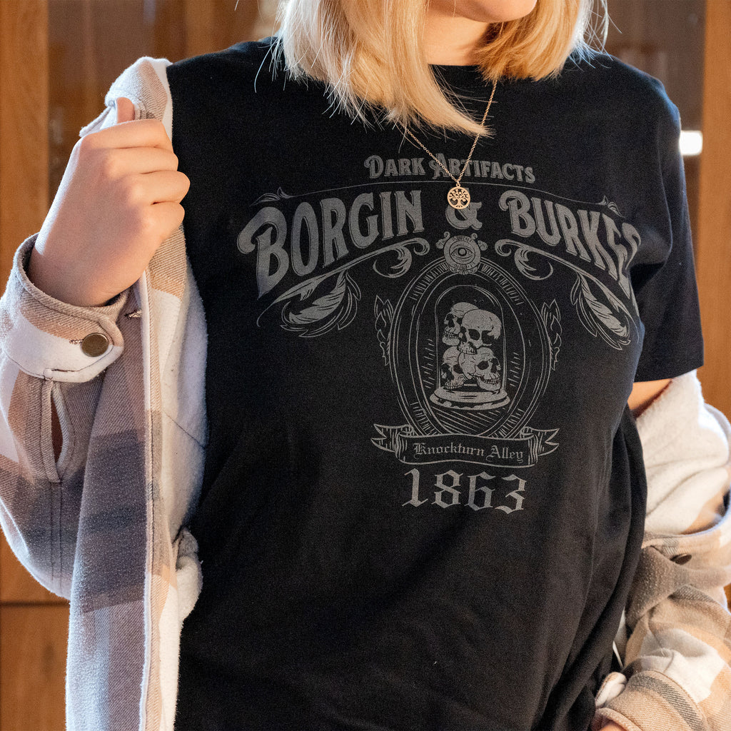 Image produit T-shirt noir Borgin and Burkes - Harry Potter