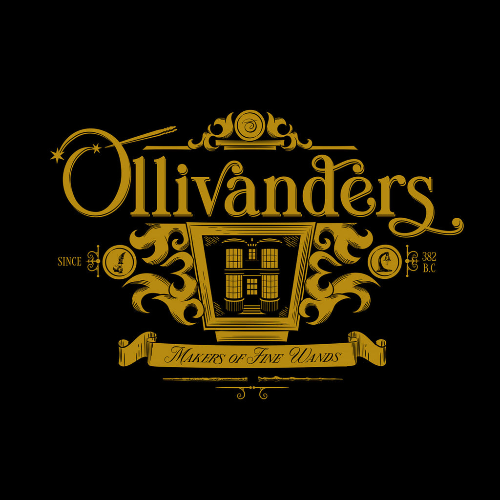 Image produit T-shirt Ollivanders noir - Harry Potter