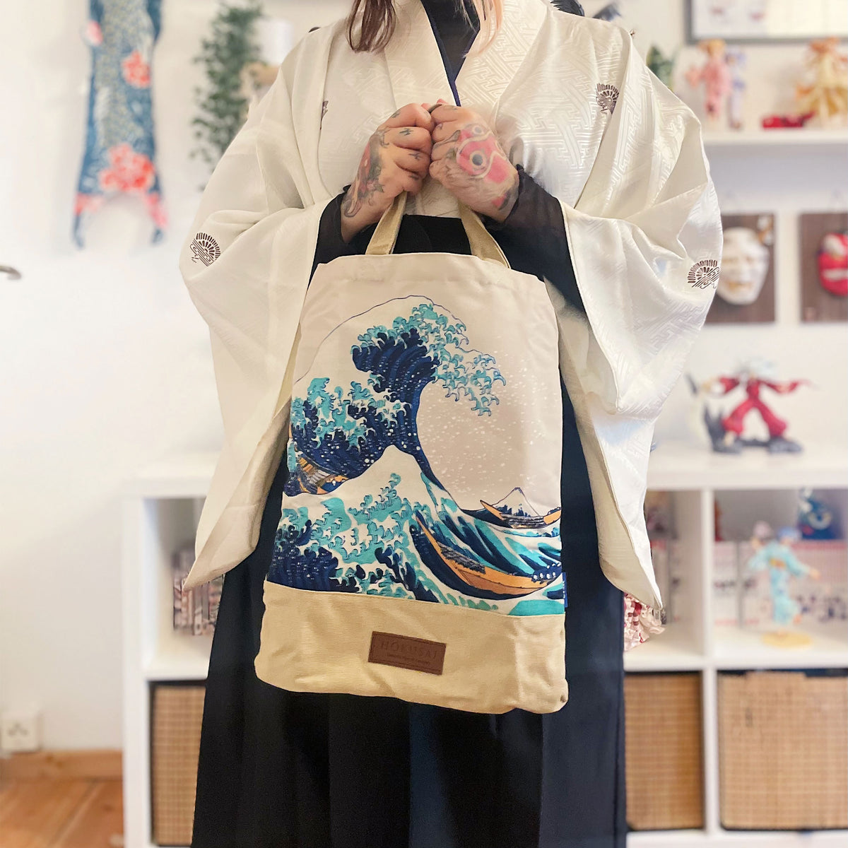 Image produit La Grande Vague de Kanagawa - Sac Shopper Katsushika Hokusai