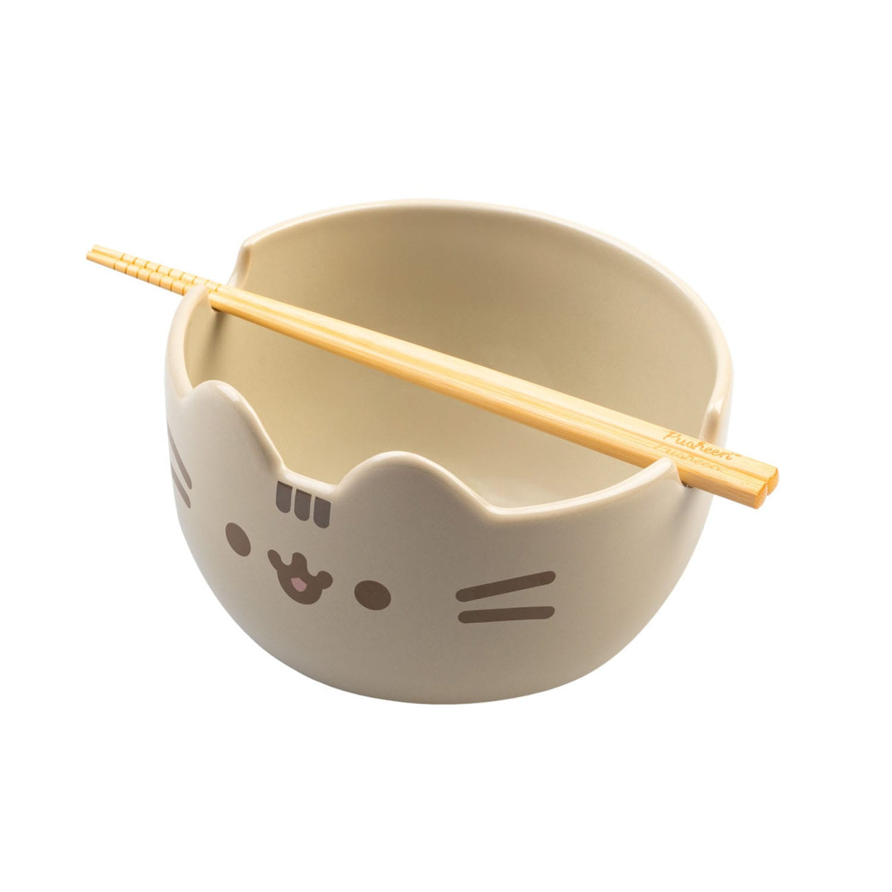 Image produit Pusheen - Bol à ramen avec baguettes