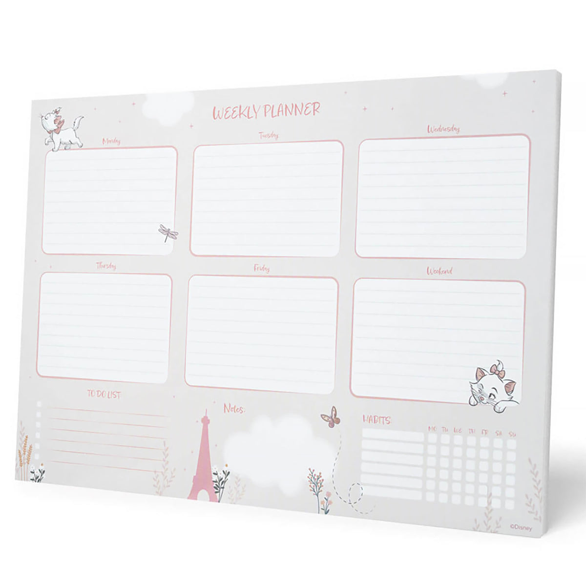 Product image Aristocats - Bonjour Marie Weekly Planner