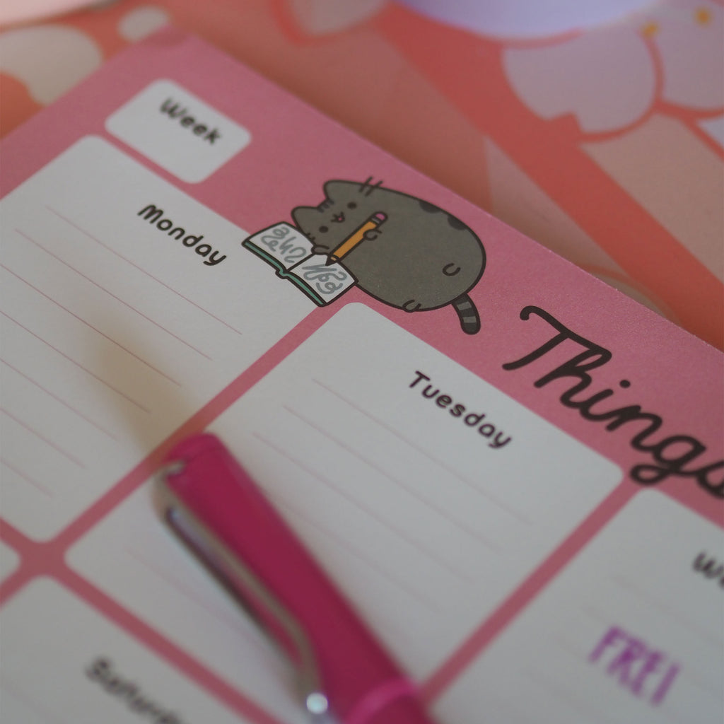 Image produit Pusheen - Choses à faire plus tard Planificateur hebdomadaire