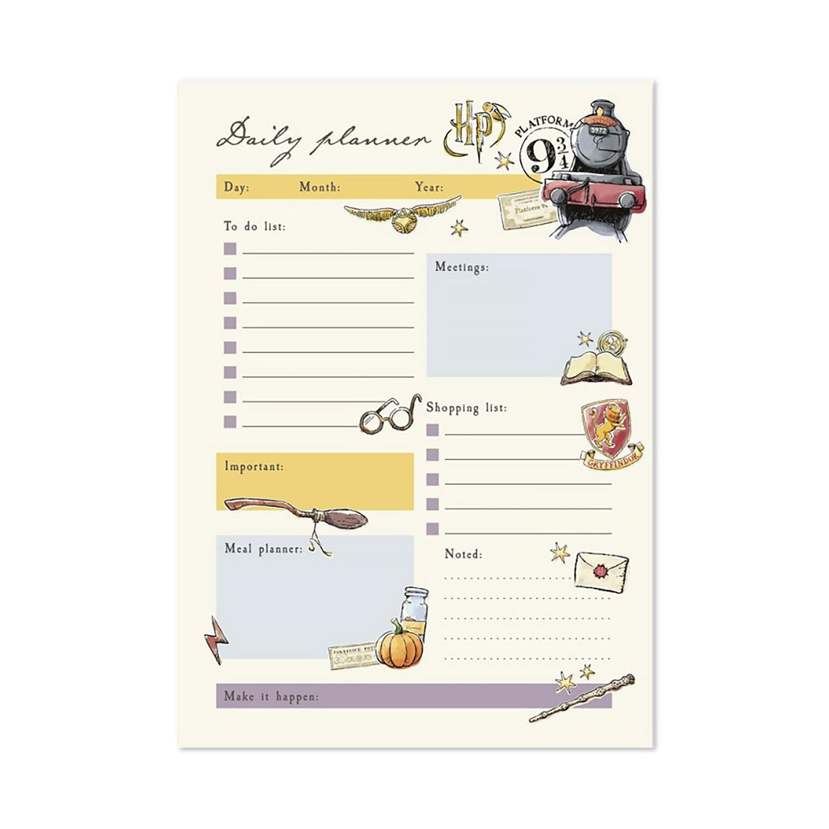 Image produit Planificateur quotidien Harry Potter