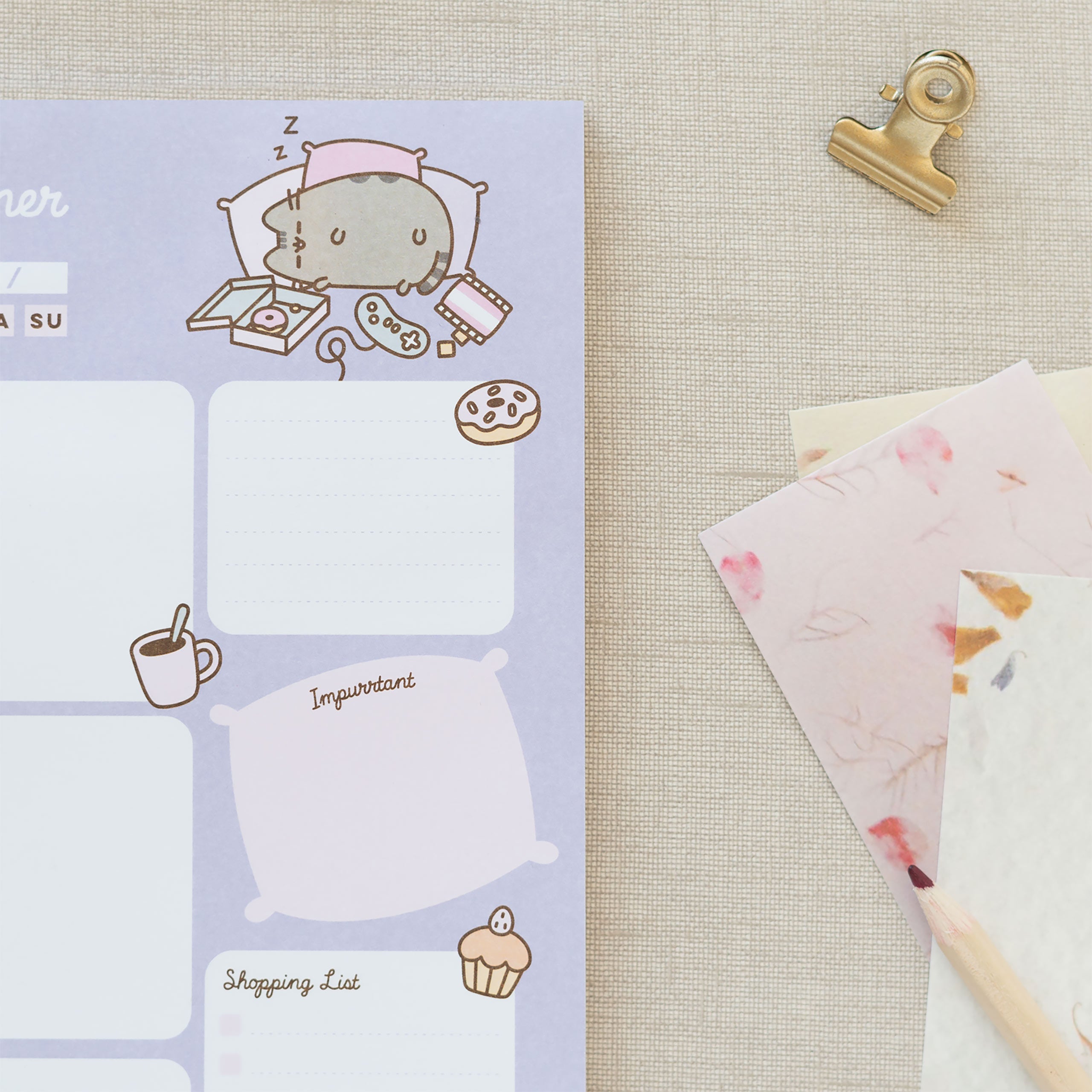 Image produit Pusheen - Planificateur quotidien de sommeil