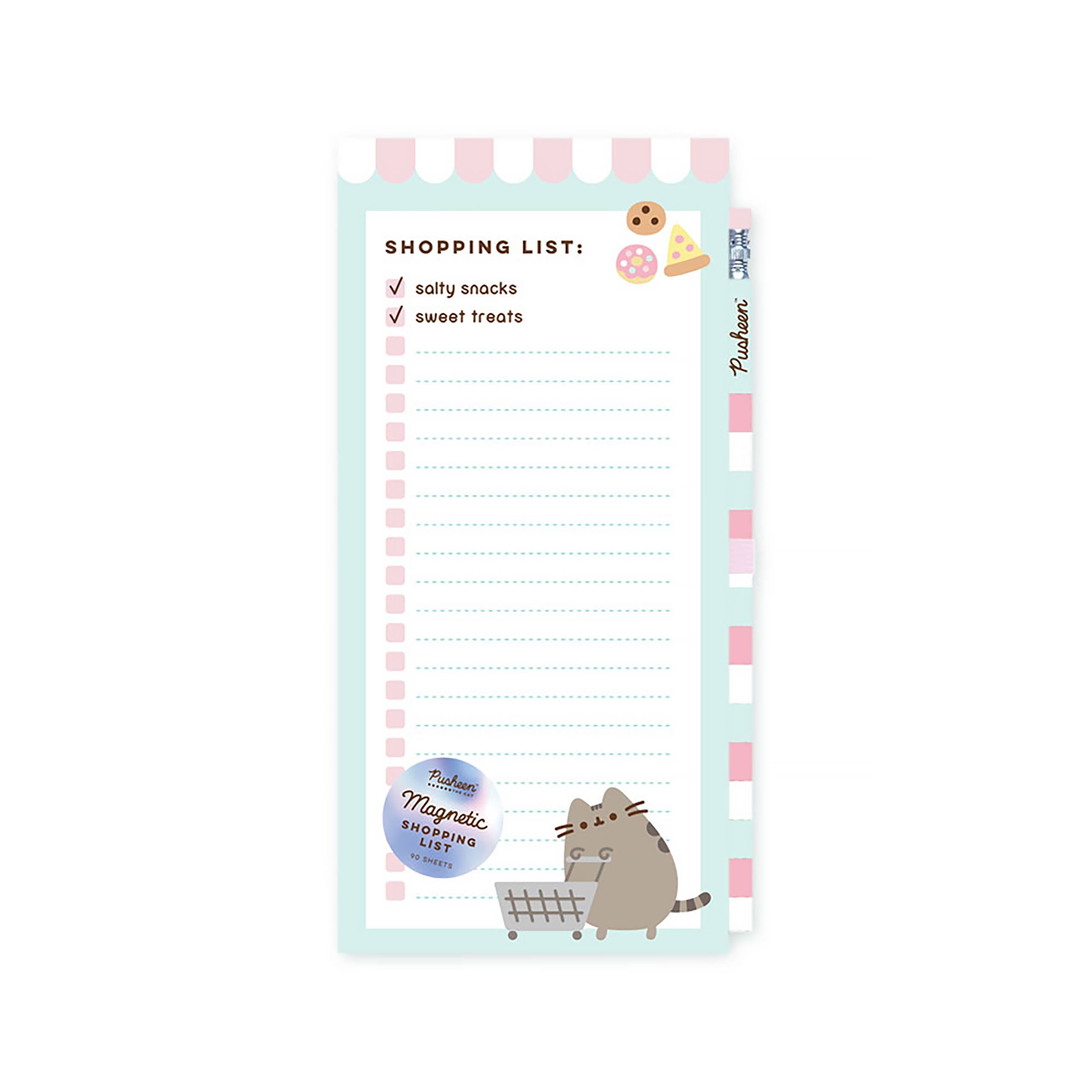 Image produit Pusheen - Bloc-notes magnétique avec crayon