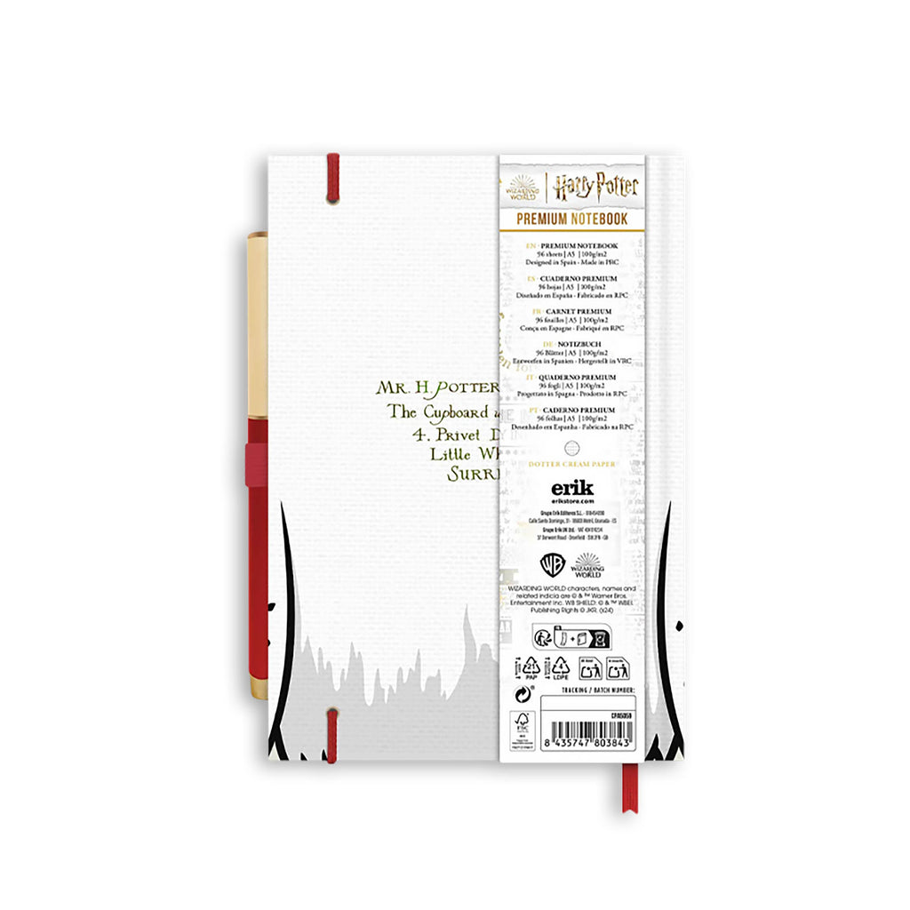 Image produit Harry Potter - Carnet de notes Hedwig avec stylo