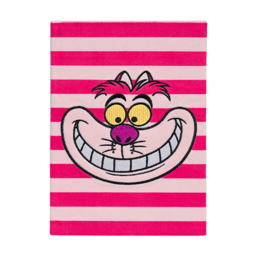 Image produit Alice au Pays des Merveilles - Carnet en peluche Chat du Cheshire