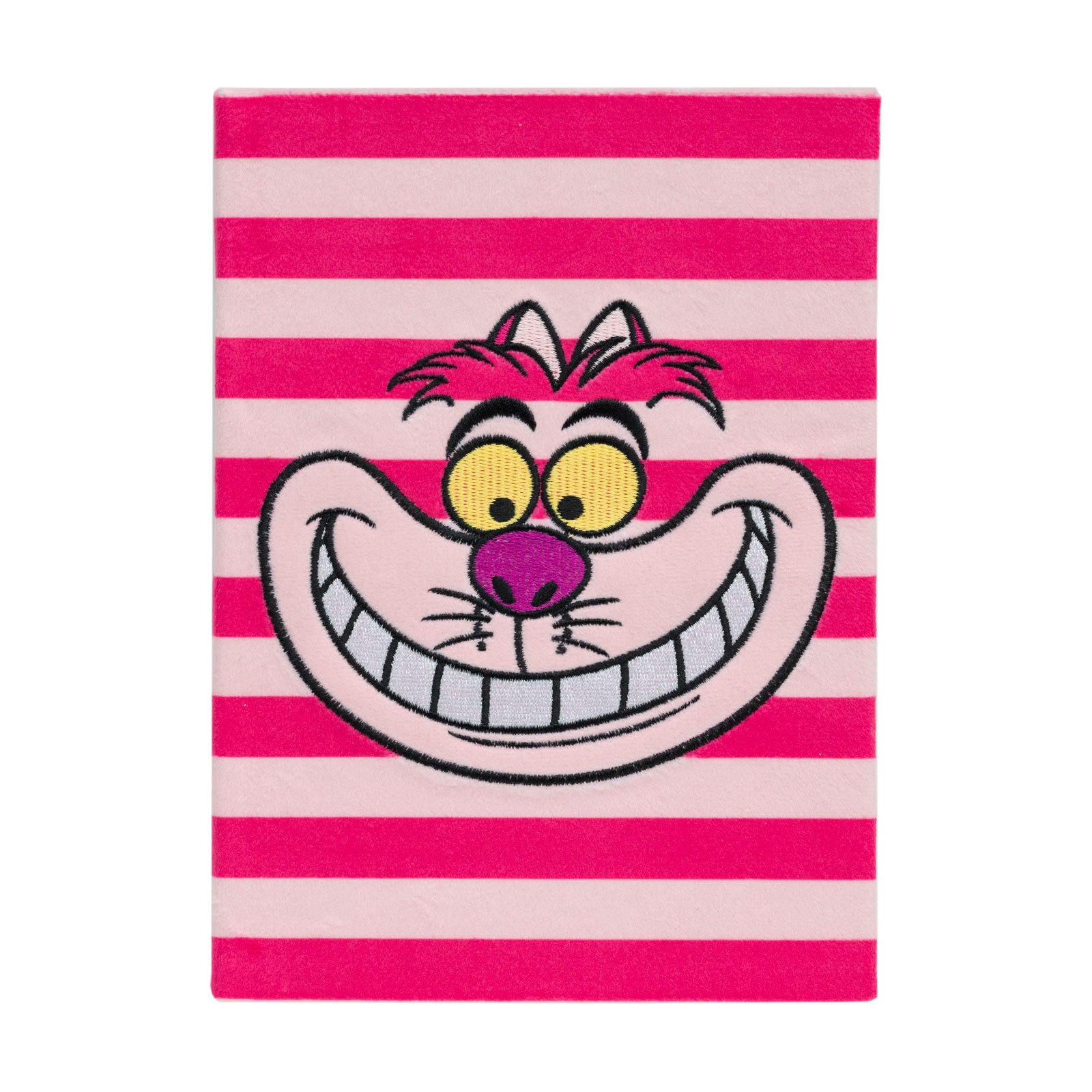 Image produit Alice au Pays des Merveilles - Carnet en peluche Chat du Cheshire