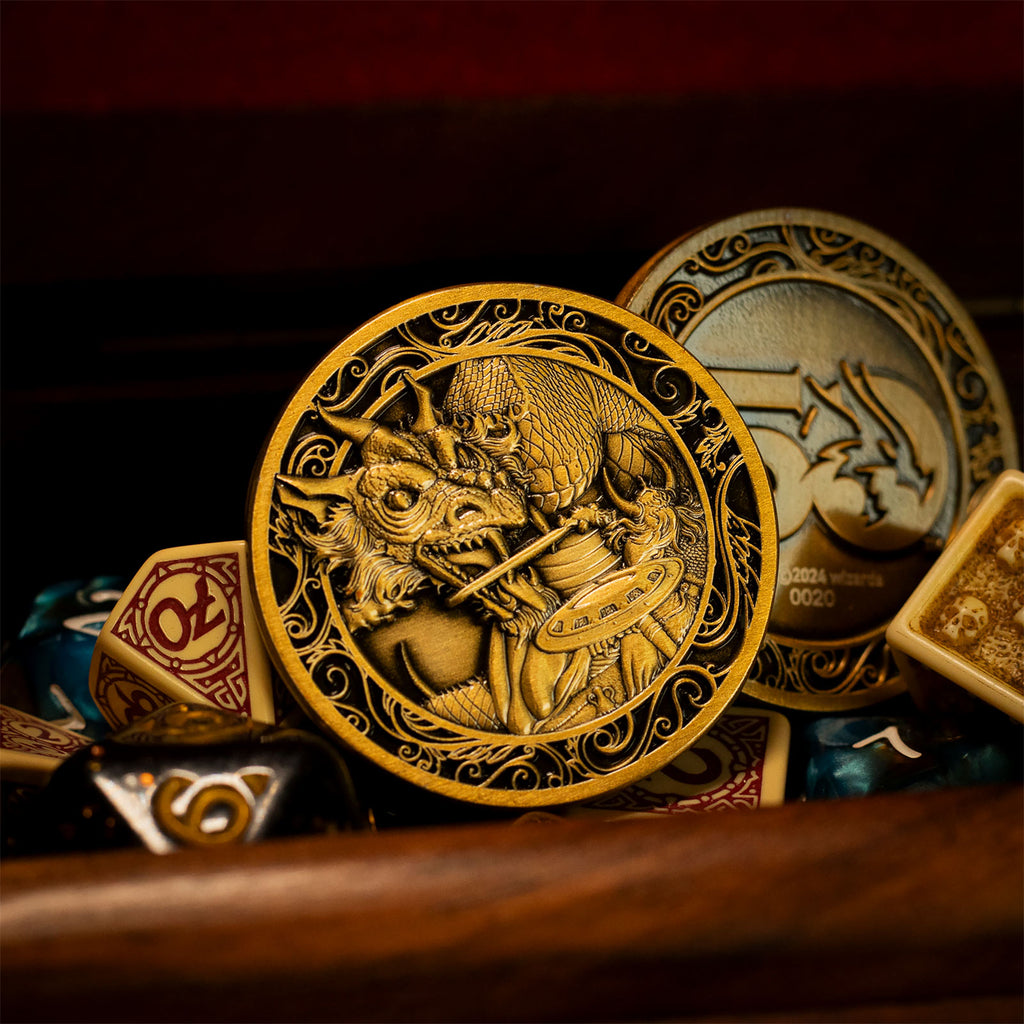 Image produit Dungeons & Dragons - Pièce de collection 50e anniversaire édition limitée
