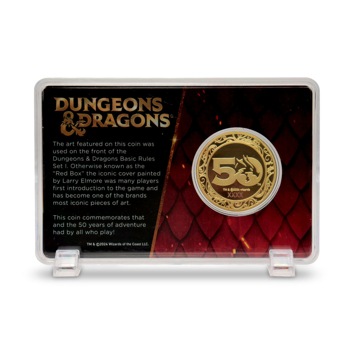 Image produit Dungeons & Dragons - Pièce de collection 50e anniversaire édition limitée