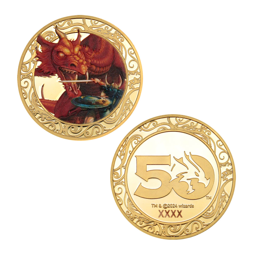 Image produit Dungeons & Dragons - Pièce de collection 50e anniversaire édition limitée