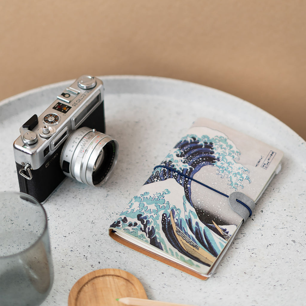 Image produit La Grande Vague de Kanagawa - Carnet Katsushika Hokusai