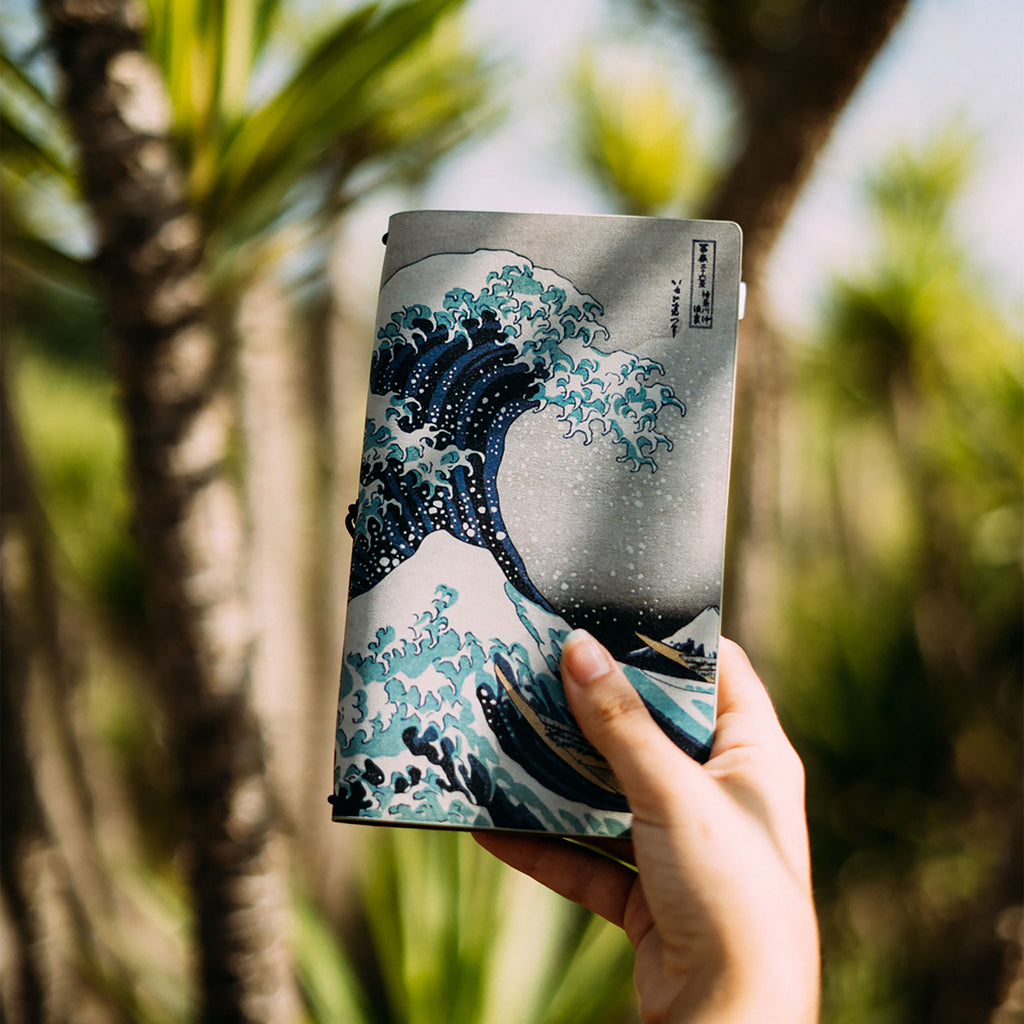 Image produit La Grande Vague de Kanagawa - Carnet Katsushika Hokusai