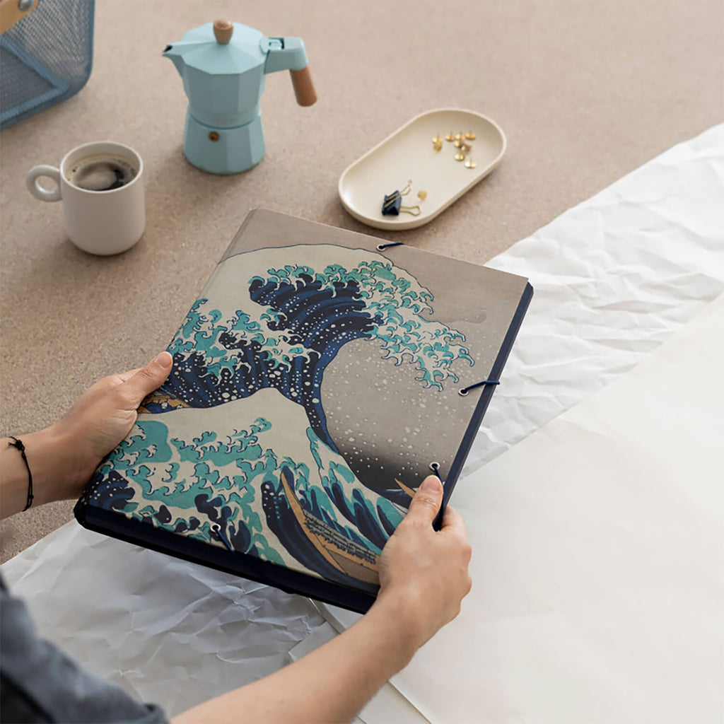 Image produit La Grande Vague de Kanagawa - Porte-documents Katsushika Hokusai