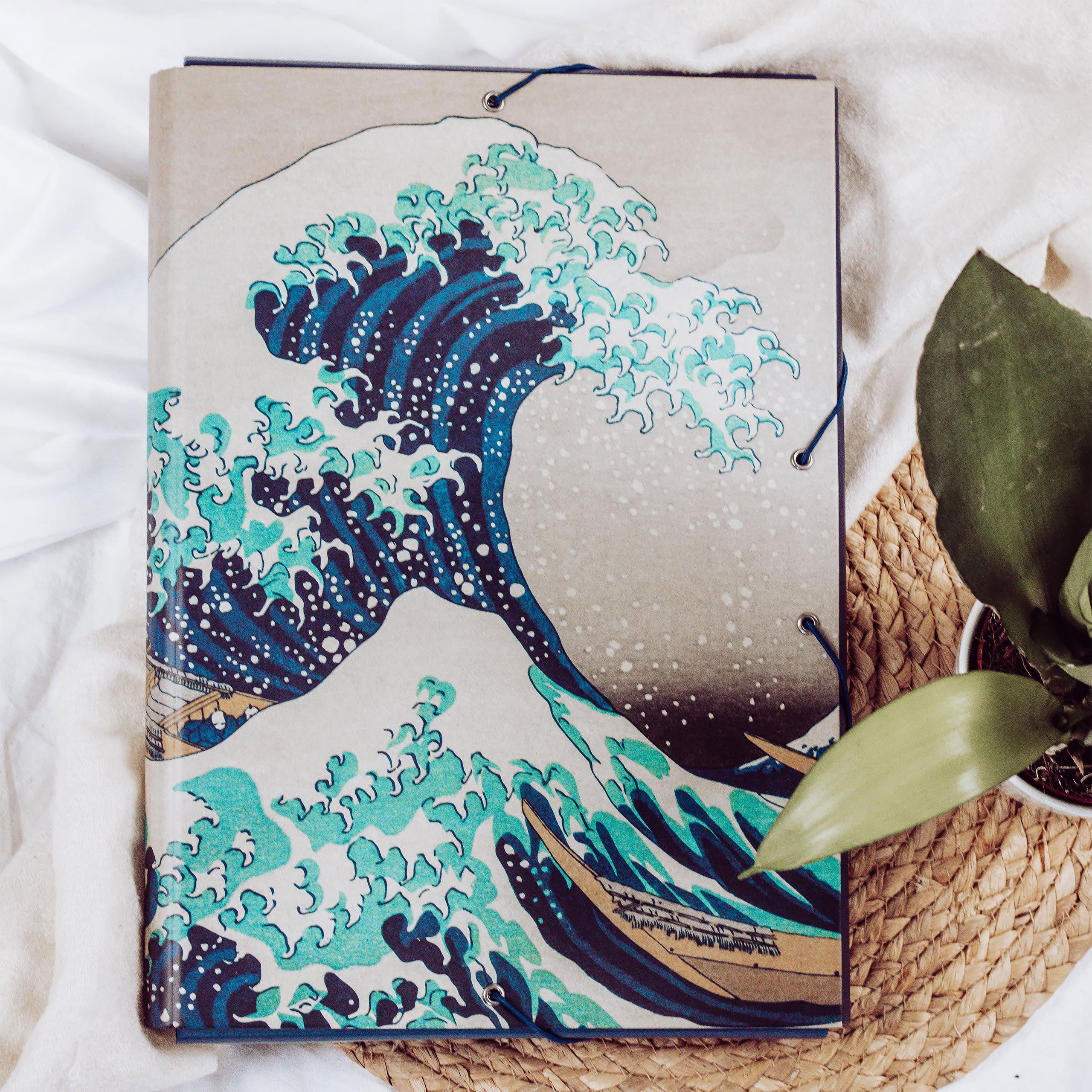 Image produit La Grande Vague de Kanagawa - Porte-documents Katsushika Hokusai