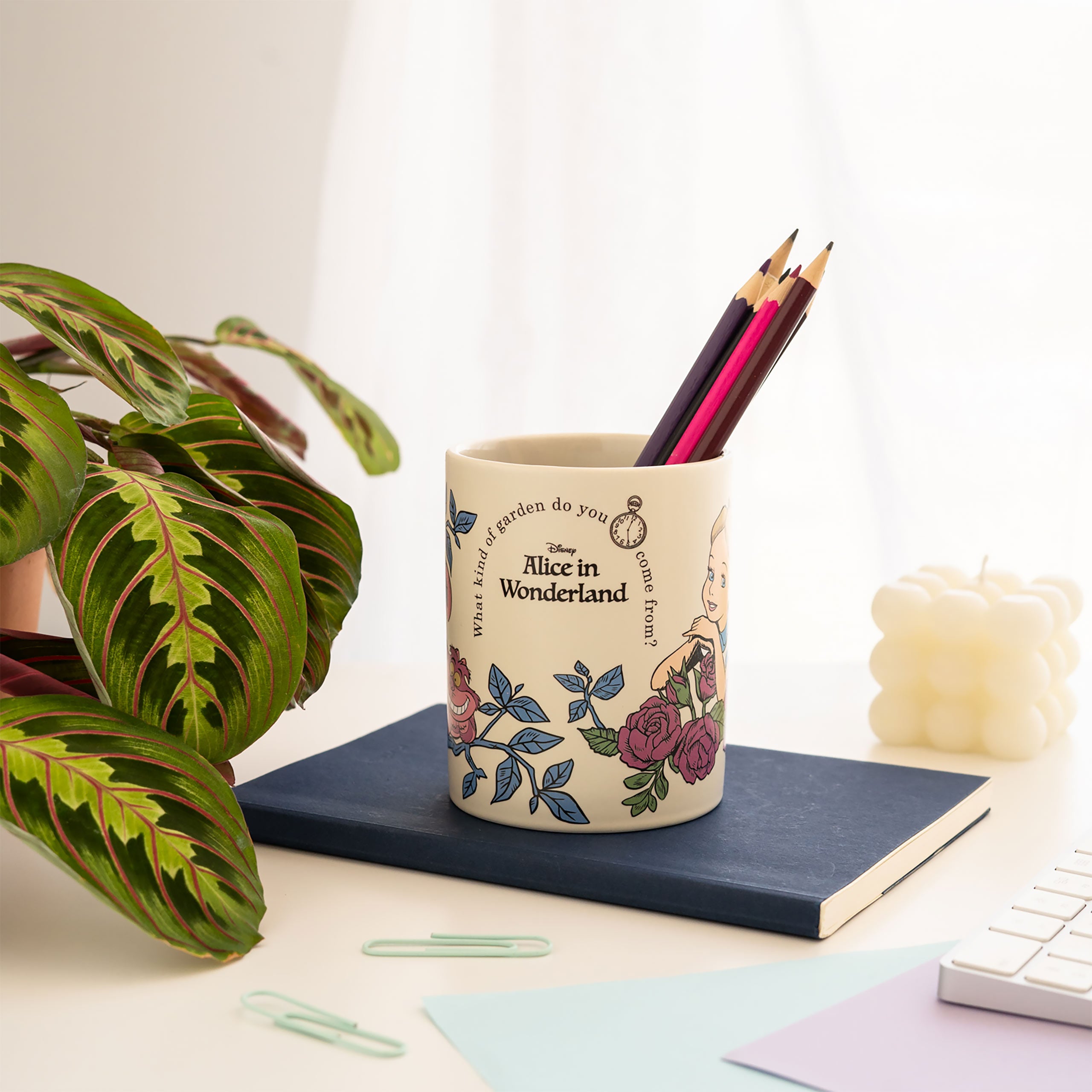 Image produit Alice au Pays des Merveilles - Porte-stylo Fleur