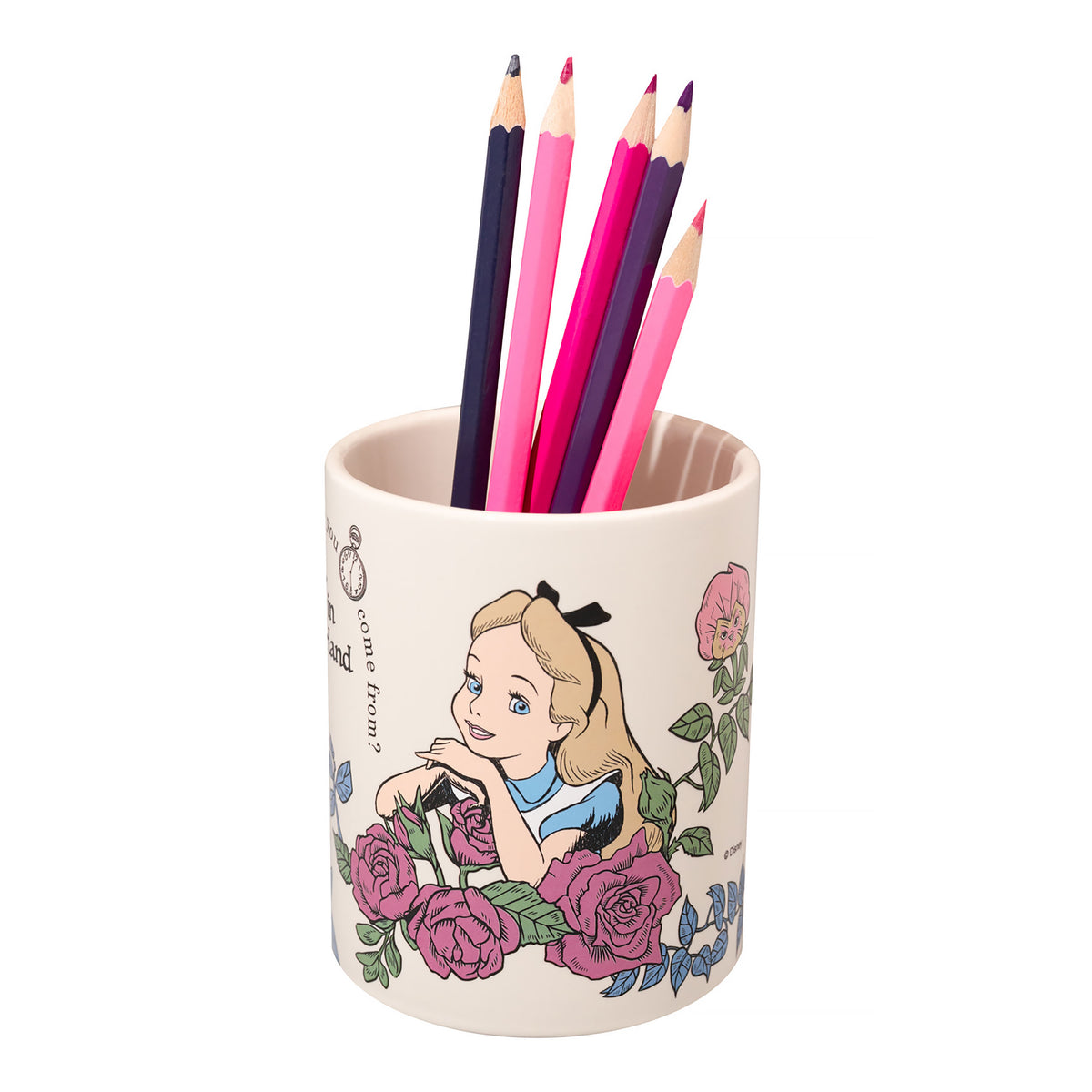 Image produit Alice au Pays des Merveilles - Porte-stylo Fleur