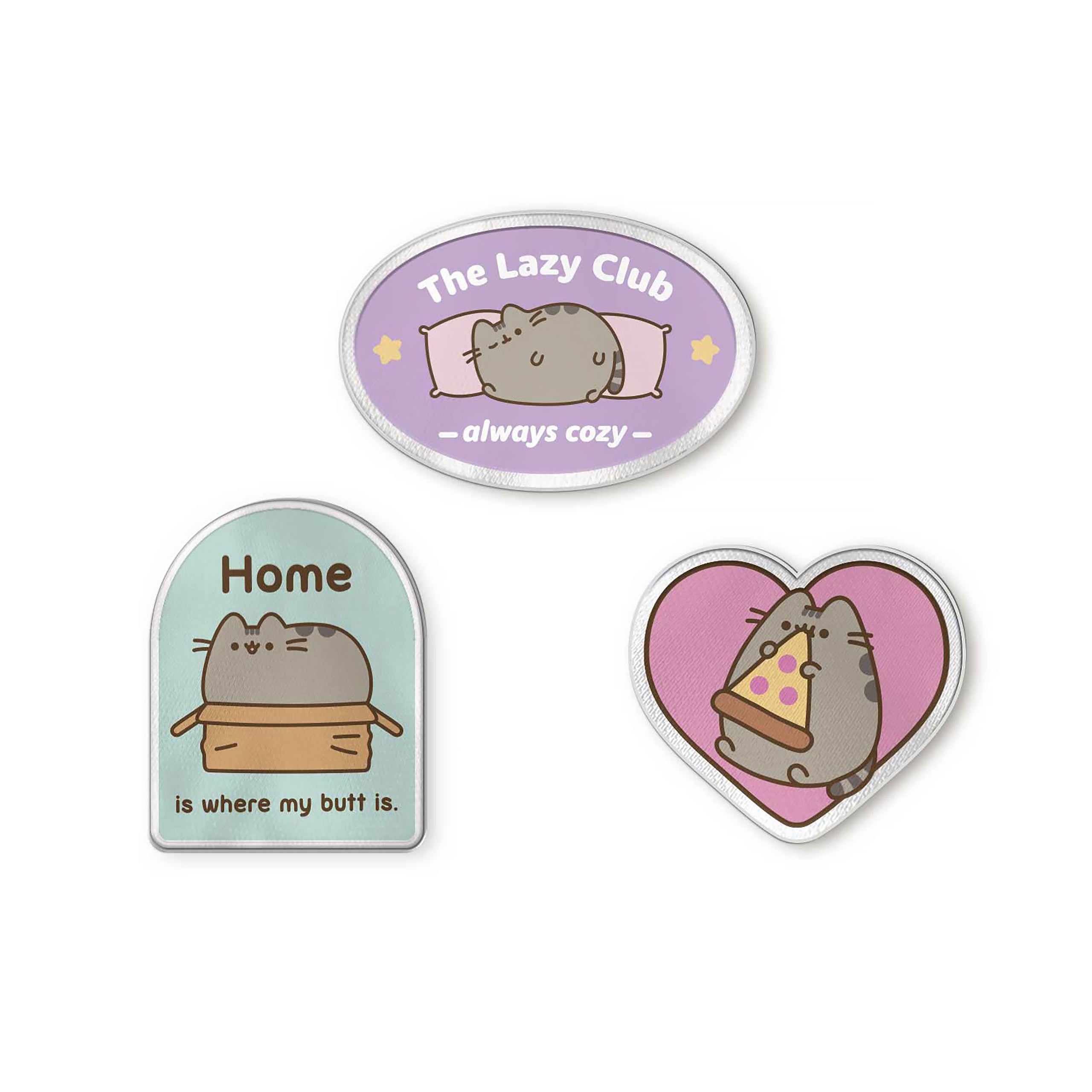Image produit Pusheen - Lot de 3 Patchs