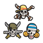 Image produit One Piece - Lot de 3 patchs Crâne