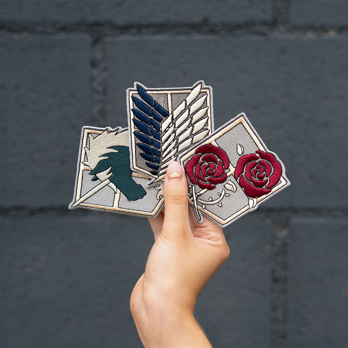 Product image Attack on Titan - Scout Patch 3-Piece Set