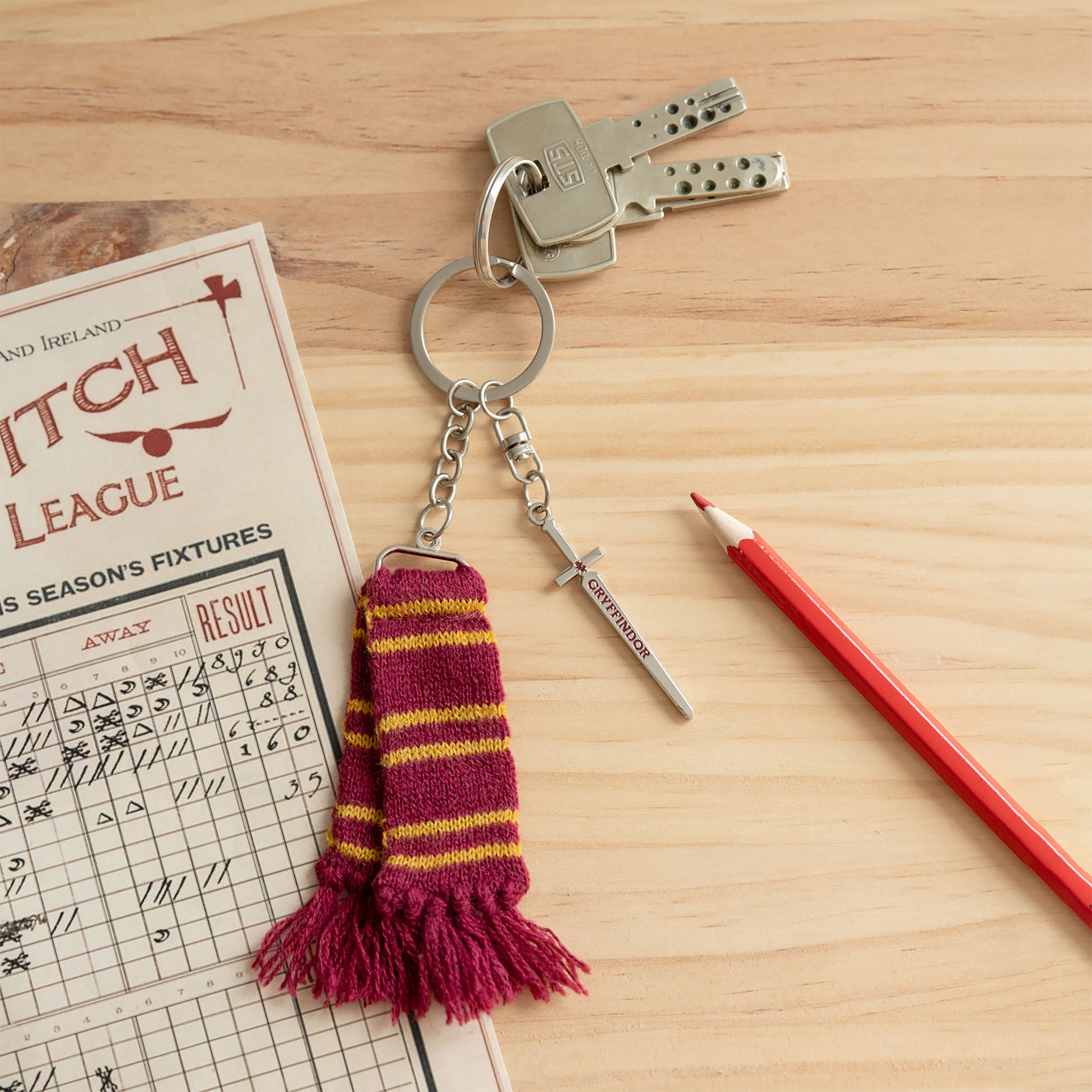 Image produit Harry Potter - Porte-clés Écharpe Gryffondor