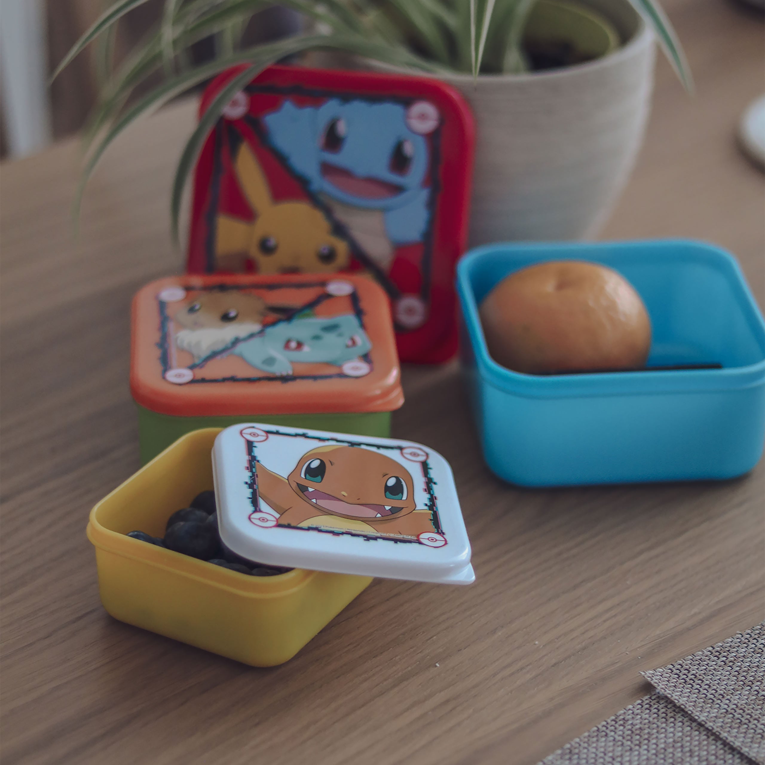 Image produit Pokémon - Set de 3 boîtes repas Starters
