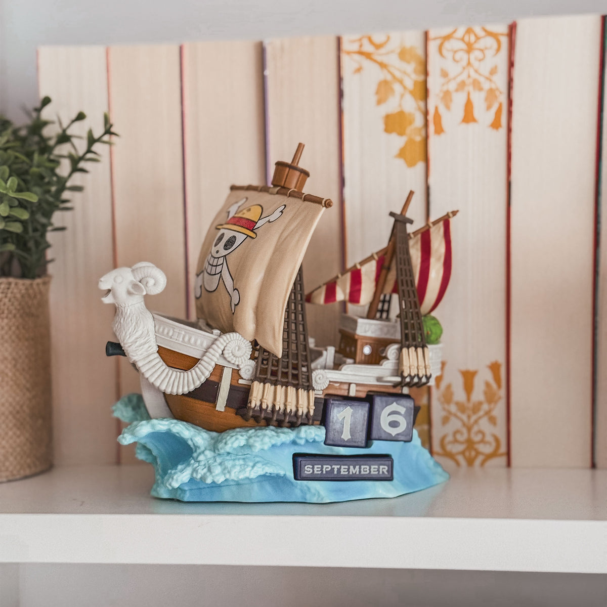 Image produit One Piece - Vogue Merry Calendrier perpétuel 3D