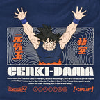Image produit Dragon Ball Super - T-shirt Genki Dama bleu