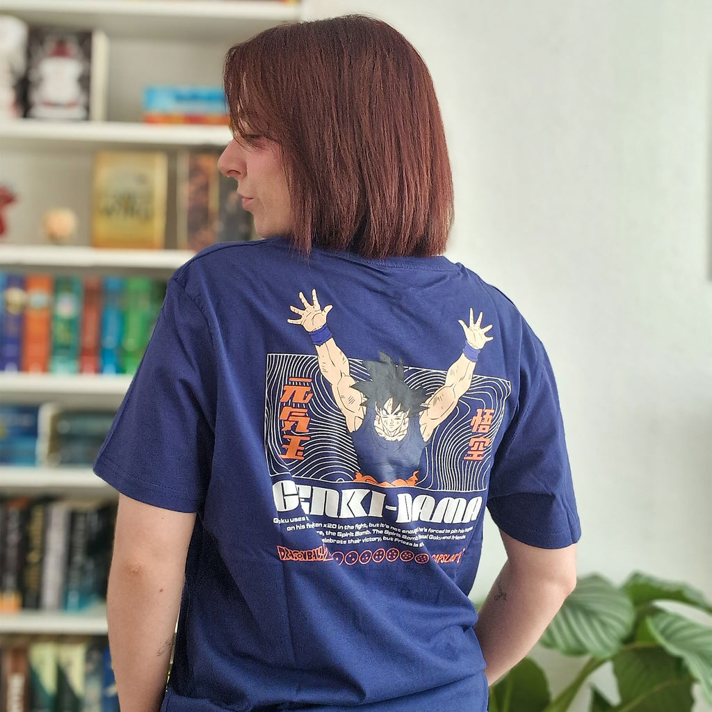 Image produit Dragon Ball Super - T-shirt Genki Dama bleu