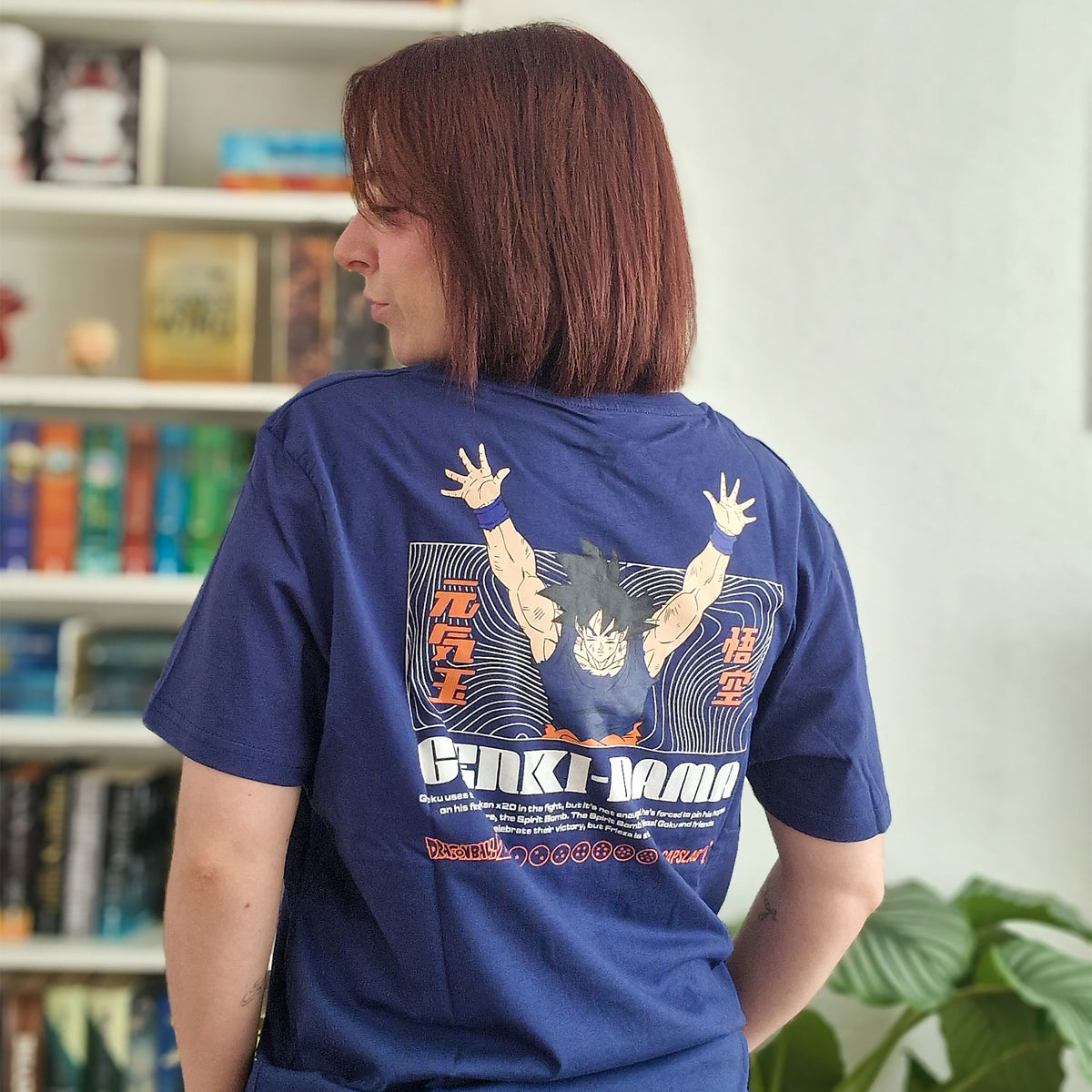 Image produit Dragon Ball Super - T-shirt Genki Dama bleu