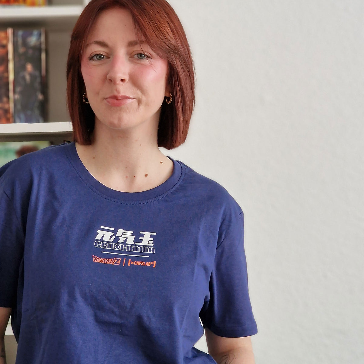 Image produit Dragon Ball Super - T-shirt Genki Dama bleu