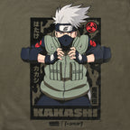 Image produit Naruto Shippuden - T-Shirt Kakashi vert