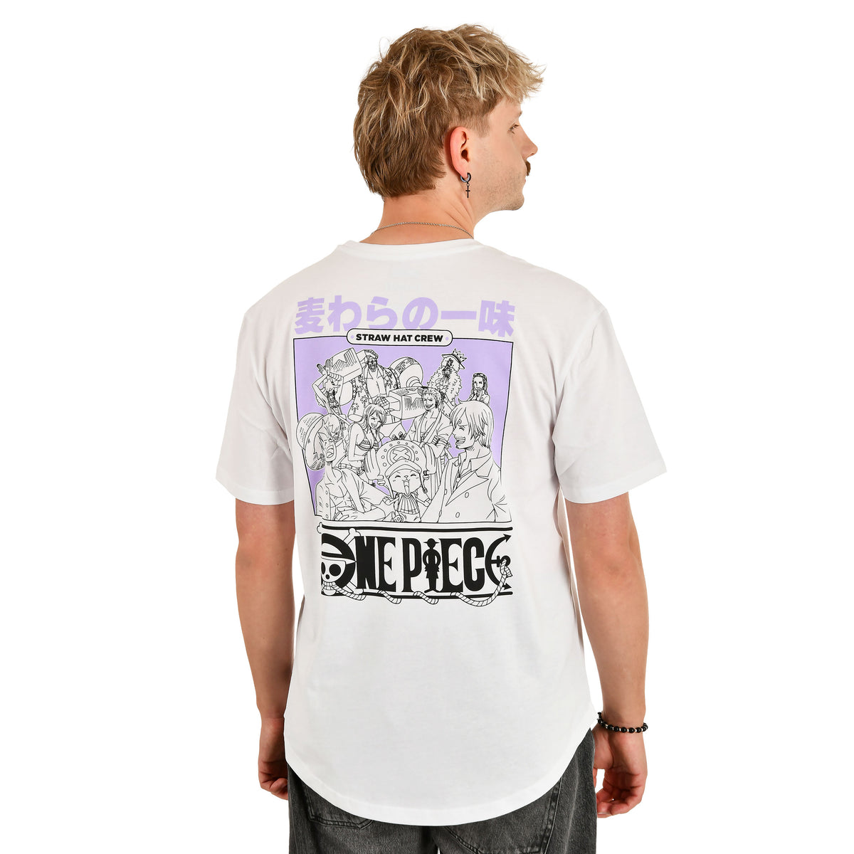 Image produit One Piece - Crew Capslab T-Shirt blanc