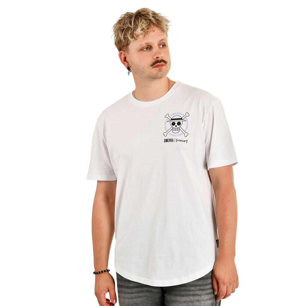Image produit One Piece - Crew Capslab T-Shirt blanc