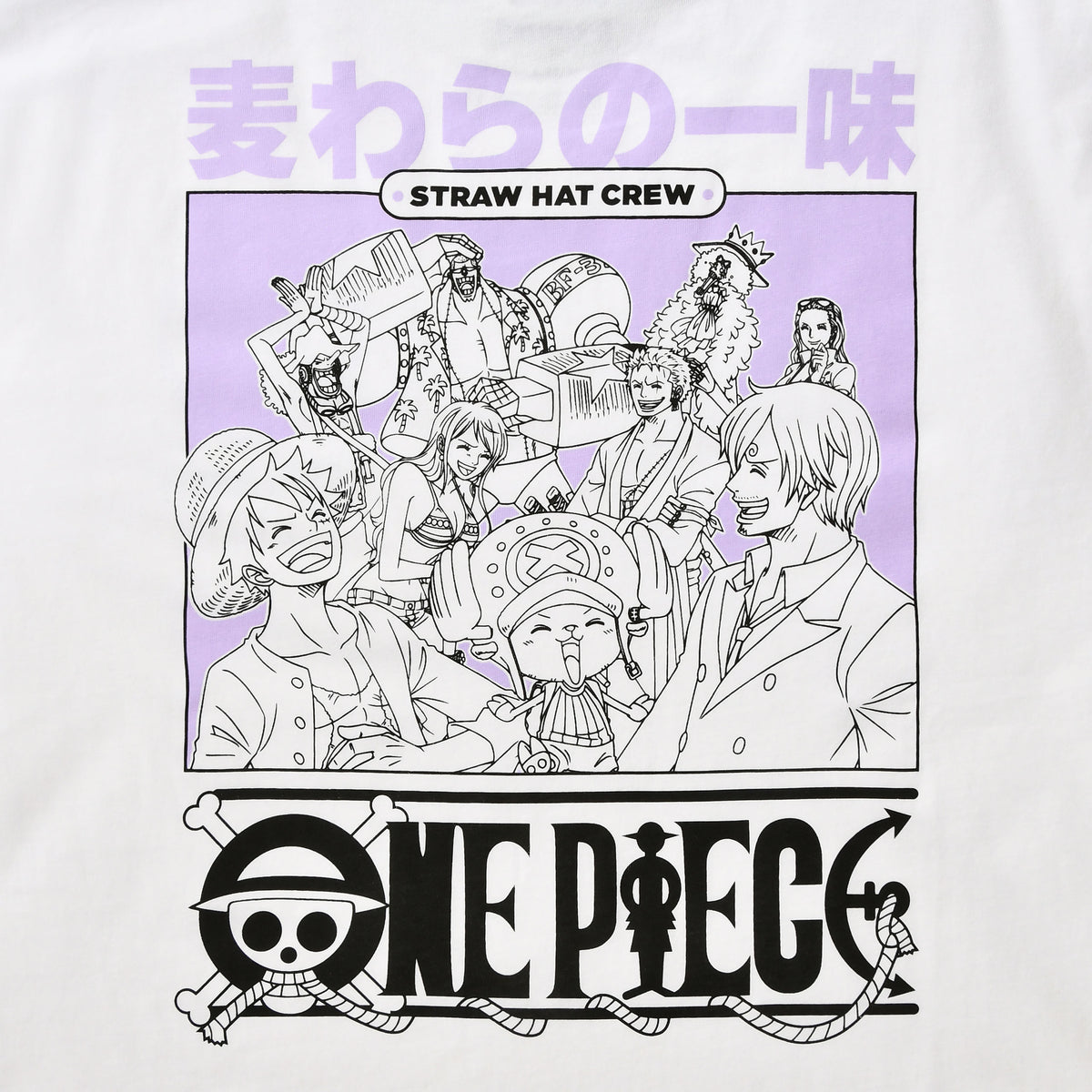 Image produit One Piece - Crew Capslab T-Shirt blanc
