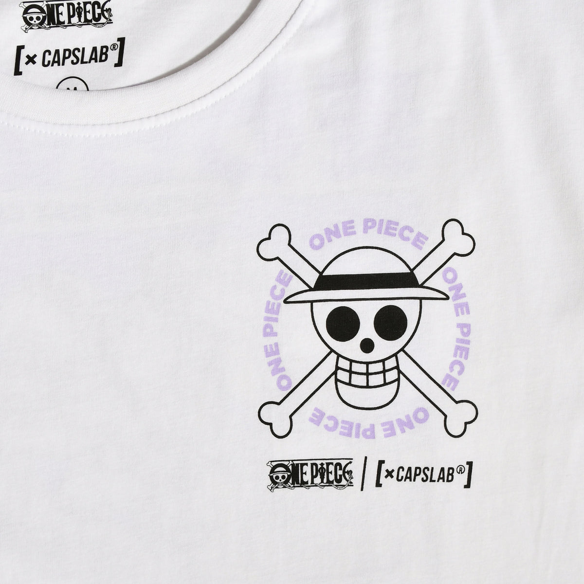 Image produit One Piece - Crew Capslab T-Shirt blanc