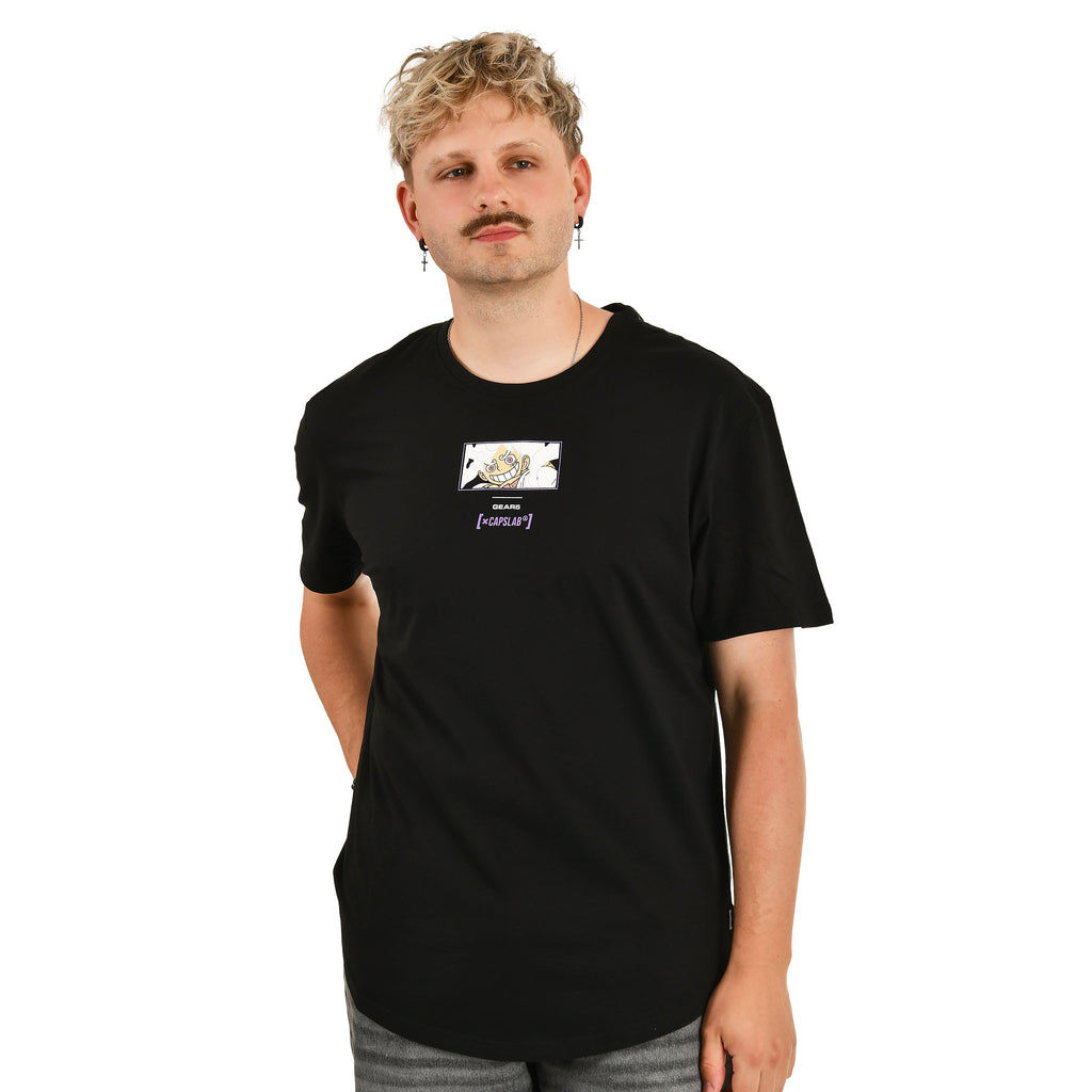 Product image One Piece - Monkey D. Luffy Gear 5 Capslab T-Shirt black