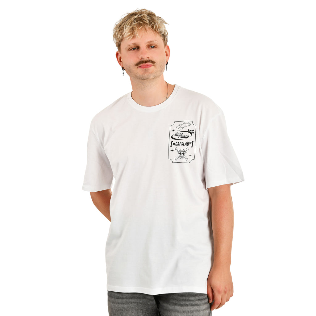 Product image One Piece - Luffy Capslab Oversize T-Shirt white