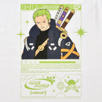 Image produit One Piece - T-shirt oversize Zoro Capslab blanc