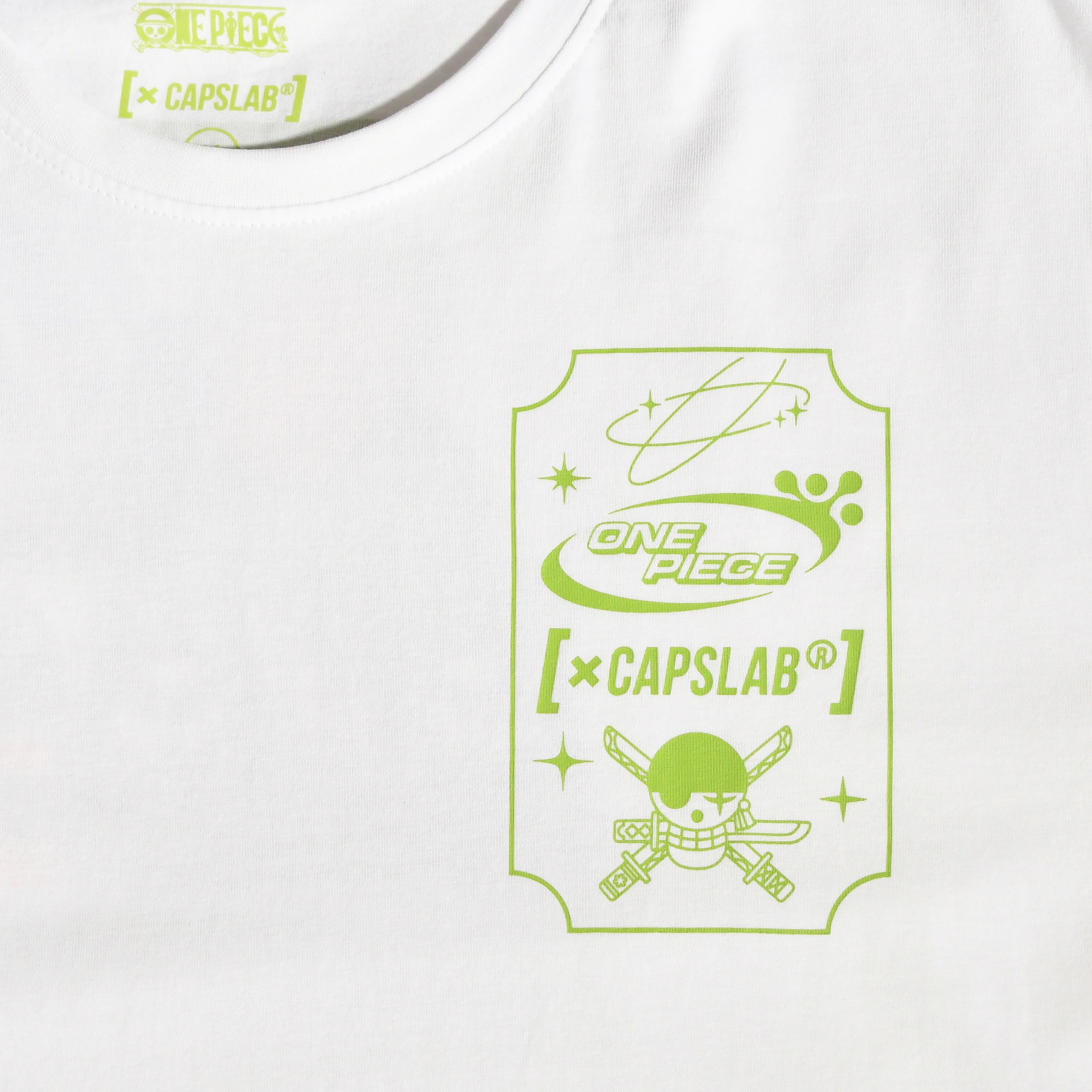 Image produit One Piece - T-shirt oversize Zoro Capslab blanc