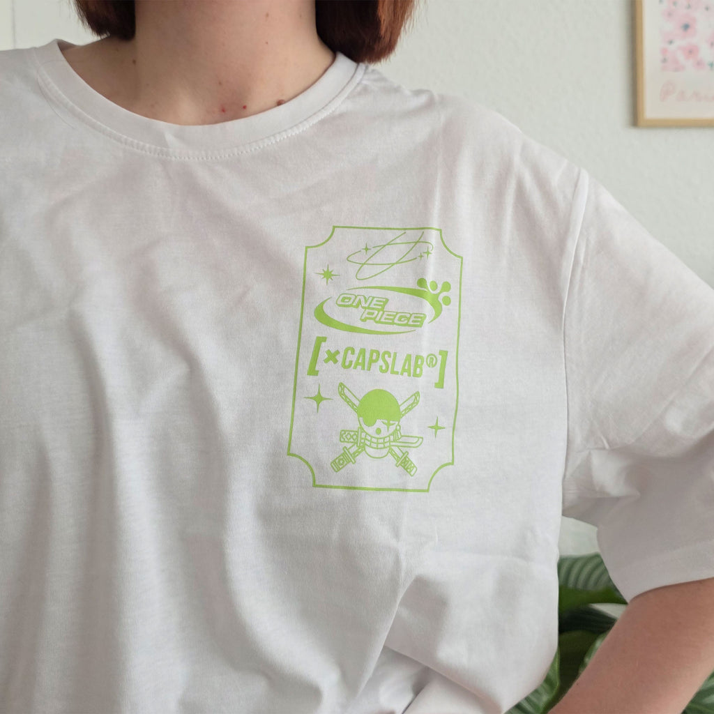 Image produit One Piece - T-shirt oversize Zoro Capslab blanc