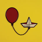Image produit Ça de Stephen King - Ensemble de pin's Ballon et Bateau