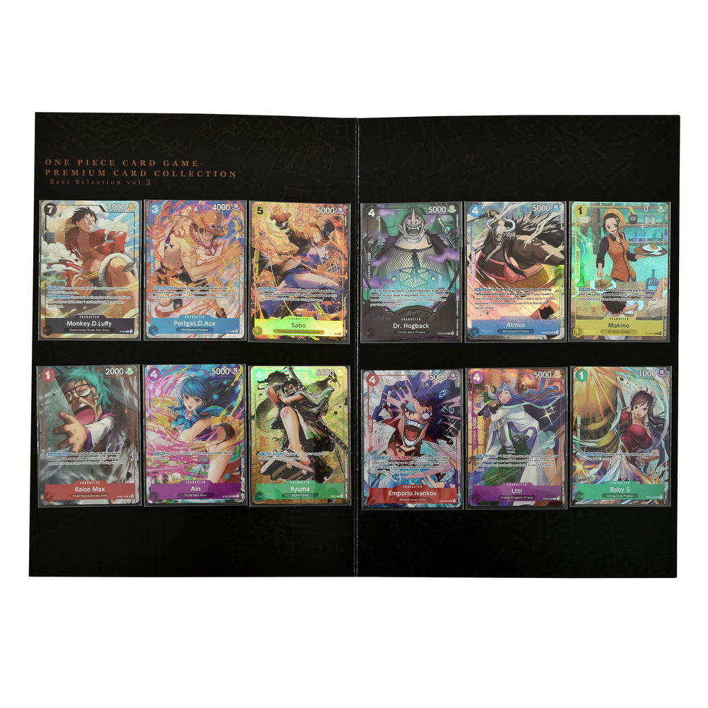 Image produit One Piece Card Game - Premium Card Collection - Best Selection Vol.3