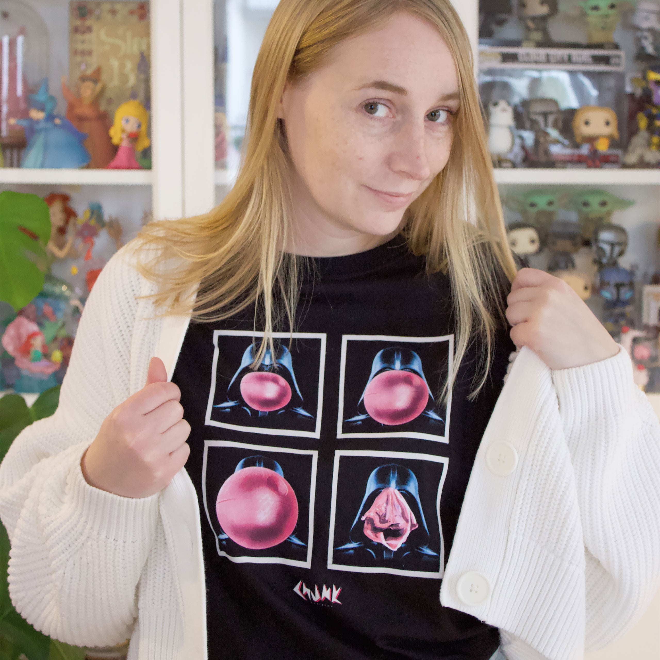 Image produit T-shirt Dark Bubble pour les fans de Star Wars noir
