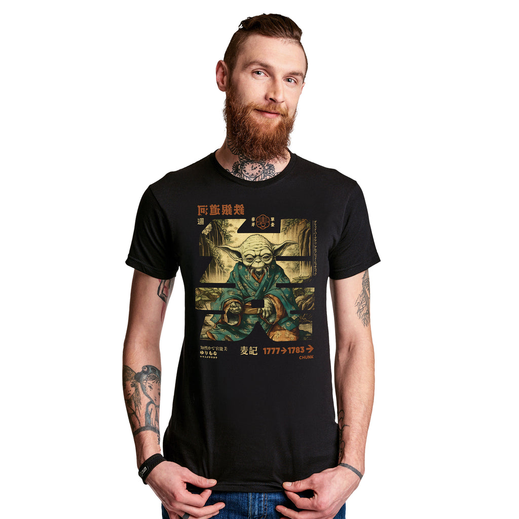 Image produit The Force Calligraphy T-Shirt pour les fans de Star Wars noir
