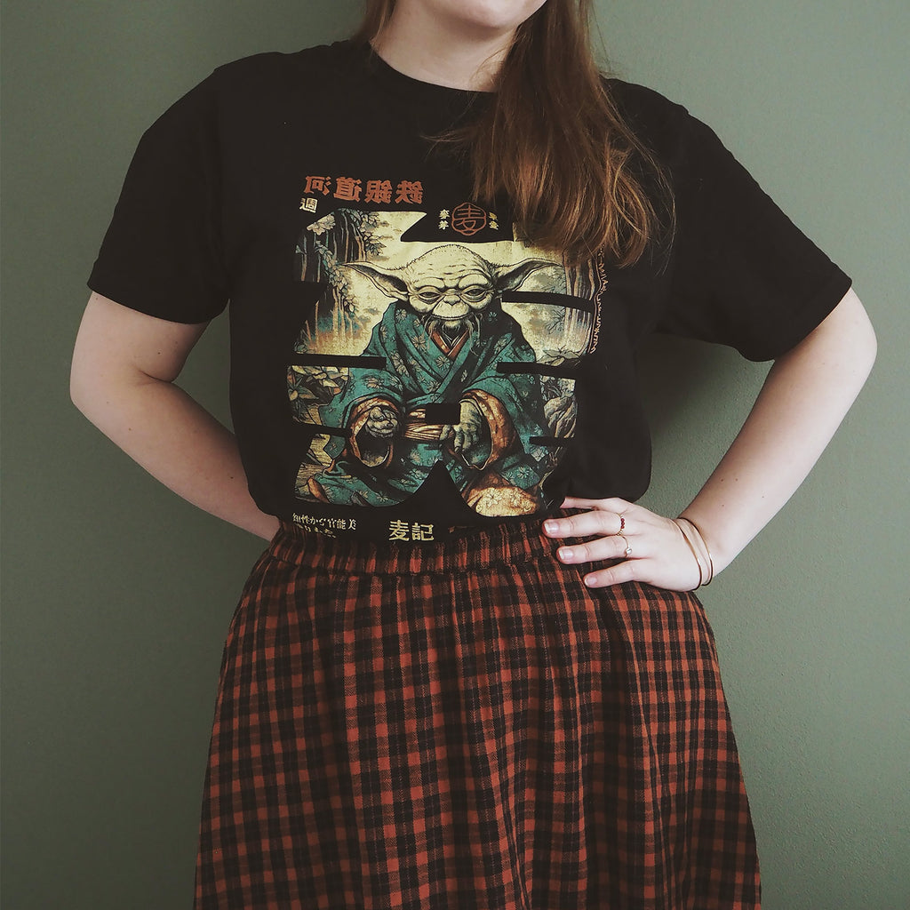 Image produit The Force Calligraphy T-Shirt pour les fans de Star Wars noir