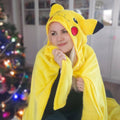 Image produit Pokemon - Couverture à capuche Pikachu